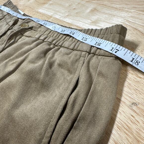 NNO7 NWT Men's Seb Drawstring Shorts in Khaki Size 34 Regular Fit Pull-On - Picture 9 of 11